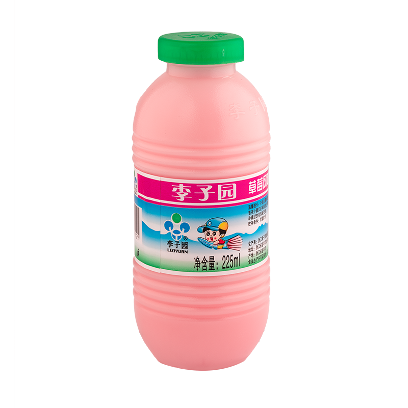 草莓風(fēng)味乳飲料，單瓶凈含量225ml